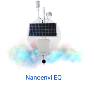 Sensor inalámbrio Nanoenvi EQ para monitorizar emisiones fugitivas