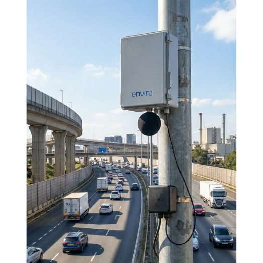 Nanoenvi dB monitorización acústica trafico rodado y ferroviario